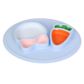 Bpa Free Baby Feeding Silicone Baby Placemat Suction Silicone Baby Plates